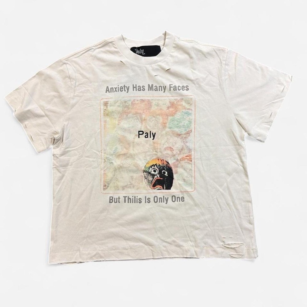 Paly Hollywood Anxiety Tee * S * White